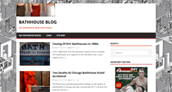 Desktop Screenshot of bathhouseblog.com